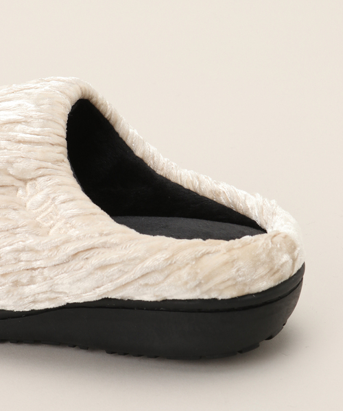SUBU（スブ）の「《追加》【SUBU/スブ】CELOSIA VELVET WHITE（スリッポン・レディース・ホワイト・SMALL）」の15枚目の写真