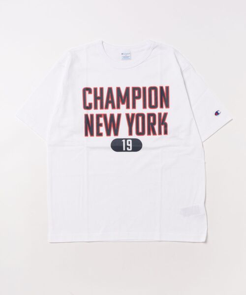 Champion/チャンピオン NEW YORKプリント半袖Tシャツ（Tシャツ