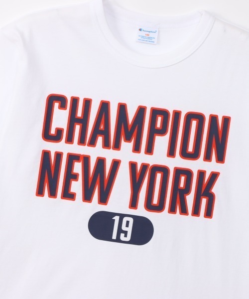 Champion/チャンピオン NEW YORKプリント半袖Tシャツ（Tシャツ