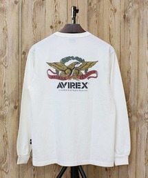 L/S FADE WASH VINTAGE LABEL EAGLE TEE