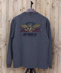 AVIREX | L/S FADE WASH VINTAGE LABEL EAGLE TEE(Tシャツ/カットソー)
