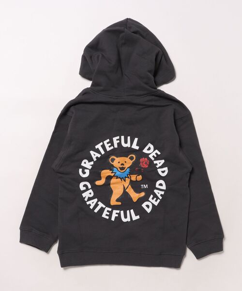 ANTIBAL(アンティバル)の「ANTIBAL/アンティバル キッズ パーカー GRATEFUL DEAD グレートフルデッド 244AN3PK053(パーカー・キッズ・グレー/ホワイト・130cm/140cm/150cm/160cm)」の2枚目の写真