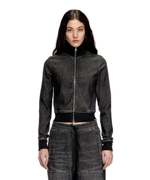 【DIESEL】　D-EMY-S track jacket Lサイズ ウィメンズ D-EMMY-S TRACK（スウェット）｜DIESEL（ディーゼル）の