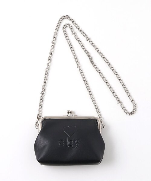 algy(アルジー)の「がま口ショルダーウォレット(財布・キッズ・シルバー/ブラック/サックスブルー・FREE)」の13枚目の写真