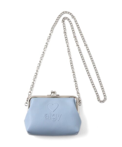 algy(アルジー)の「がま口ショルダーウォレット(財布・キッズ・シルバー/ブラック/サックスブルー・FREE)」の11枚目の写真