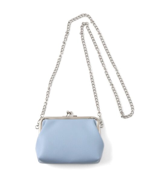 algy(アルジー)の「がま口ショルダーウォレット(財布・キッズ・シルバー/ブラック/サックスブルー・FREE)」の9枚目の写真