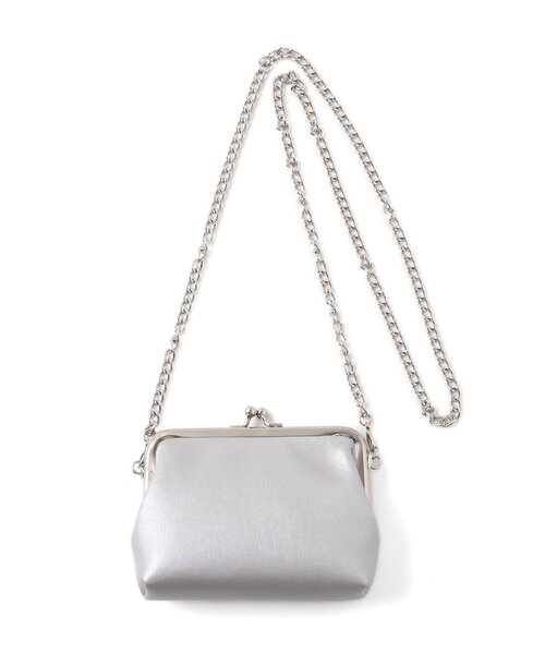 algy(アルジー)の「がま口ショルダーウォレット(財布・キッズ・シルバー/ブラック/サックスブルー・FREE)」の8枚目の写真