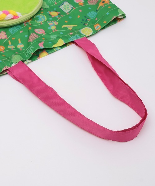 チチカカ(チチカカ)の「「ミーノ」コラボレーション第2弾エコバッグ(エコバッグ/サブバッグ・レディース・イエロー/グリーン・FREE)」の12枚目の写真