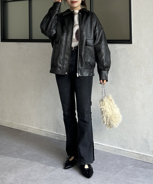 Thevon（ゼボン）の「ギャザーバレエシューズ（パンプス・レディース・ブラック/シルバー・M/L）」の5枚目の写真