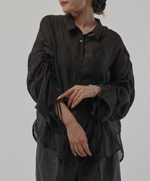 Lui's 黒 ロングシャツ ロングスリーブZIPシャツ | Lui's(ルイス)メンズ | PAL CLOSET
