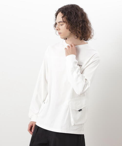 MANASTASH（マナスタッシュ）の「MANASTASH/マナスタッシュ/ARMOR L/S TOP/アーマーロンT（Tシャツ/カットソー・メンズ・ライトグリーン/ブラック/ホワイト・XL/L/M/S）」の17枚目の写真