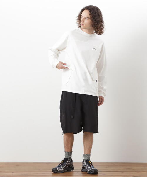 MANASTASH（マナスタッシュ）の「MANASTASH/マナスタッシュ/ARMOR L/S TOP/アーマーロンT（Tシャツ/カットソー・メンズ・ライトグリーン/ブラック/ホワイト・XL/L/M/S）」の18枚目の写真