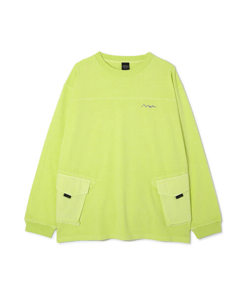 MANASTASH（マナスタッシュ）の「MANASTASH/マナスタッシュ/ARMOR L/S TOP/アーマーロンT（Tシャツ/カットソー・メンズ・ライトグリーン/ブラック/ホワイト・XL/L/M/S）」の19枚目の写真