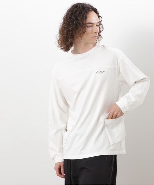 MANASTASH（マナスタッシュ）の「MANASTASH/マナスタッシュ/ARMOR L/S TOP/アーマーロンT（Tシャツ/カットソー・メンズ・ライトグリーン/ブラック/ホワイト・XL/L/M/S）」の10枚目の写真