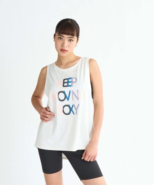 ROXY(ロキシー)の「REFLECTION OF YOU /ロキシー水陸両用フロントプリントタンクトップ(タンクトップ・レディース・ホワイト/ブラック/ピンク・SMALL/MEDIUM/LARGE)」の4枚目の写真