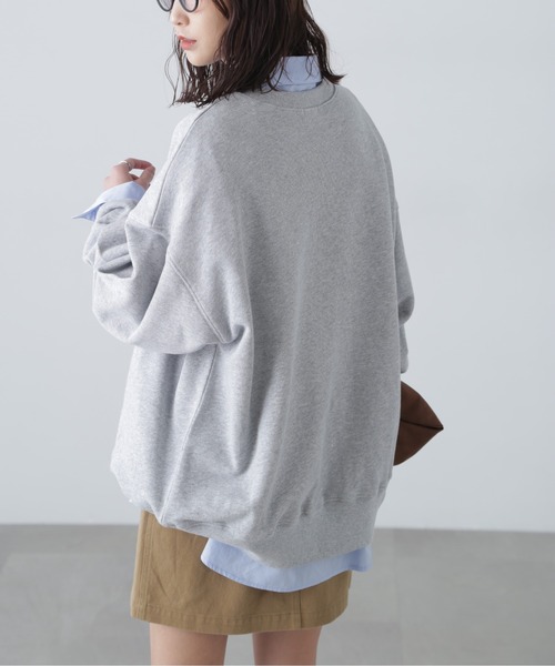 FREE'S MART（フリーズマート）の「◆ロゴビッグスウェット（スウェット・レディース・ネイビー/ホワイト/ホワイト系その他/レッド系その他/グレー/ワンウォッシュ・FREE）」の7枚目の写真