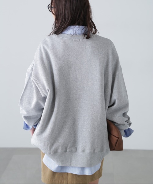 FREE'S MART（フリーズマート）の「◆ロゴビッグスウェット（スウェット・レディース・ネイビー/ホワイト/ホワイト系その他/レッド系その他/グレー/ワンウォッシュ・FREE）」の8枚目の写真