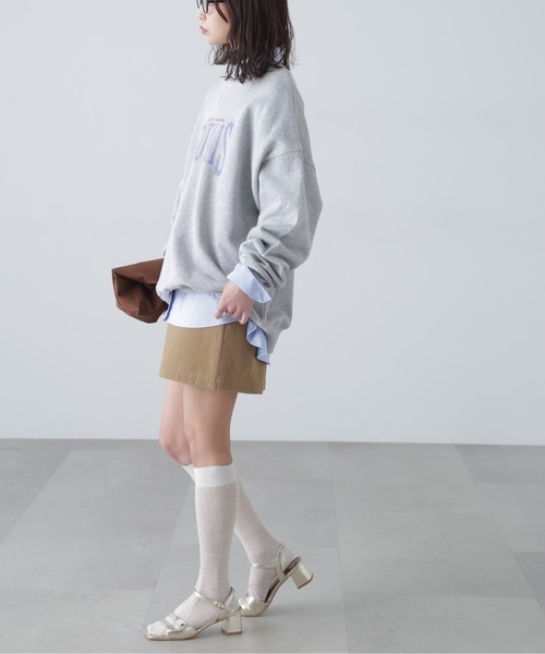 FREE'S MART（フリーズマート）の「◆ロゴビッグスウェット（スウェット・レディース・ネイビー/ホワイト/ホワイト系その他/レッド系その他/グレー/ワンウォッシュ・FREE）」の11枚目の写真