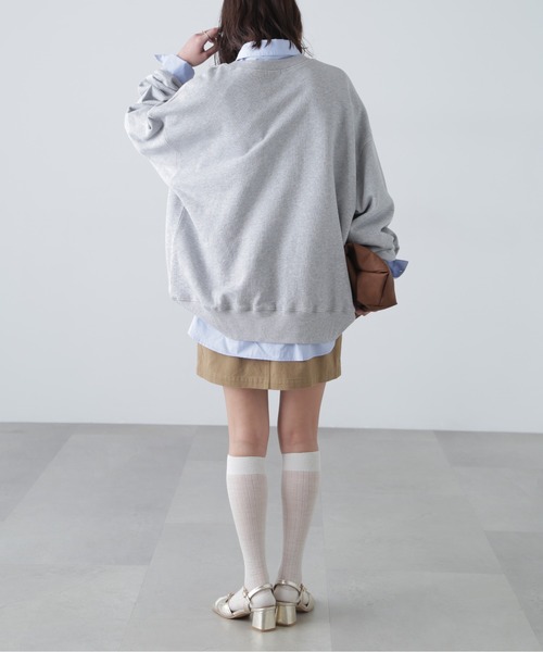 FREE'S MART（フリーズマート）の「◆ロゴビッグスウェット（スウェット・レディース・ネイビー/ホワイト/ホワイト系その他/レッド系その他/グレー/ワンウォッシュ・FREE）」の13枚目の写真