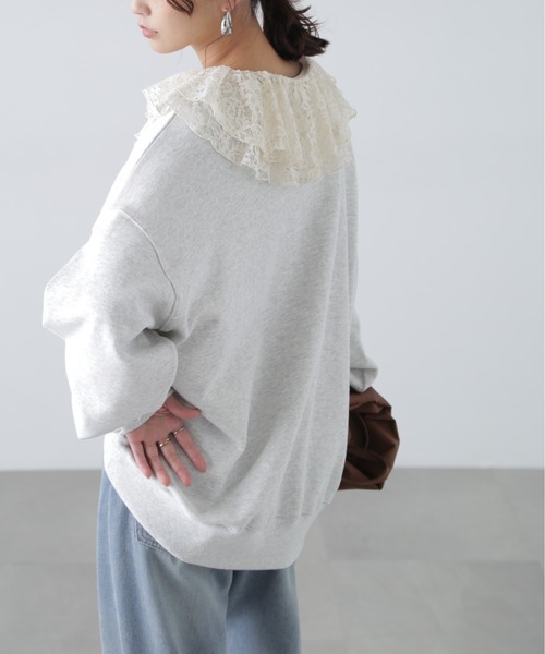 FREE'S MART（フリーズマート）の「◆ロゴビッグスウェット（スウェット・レディース・ネイビー/ホワイト/ホワイト系その他/レッド系その他/グレー/ワンウォッシュ・FREE）」の20枚目の写真