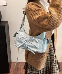 ampm（エーエムピーエム）の「【ampm】リボンポケットユーティリティショルダーBAG（ショルダーバッグ）」