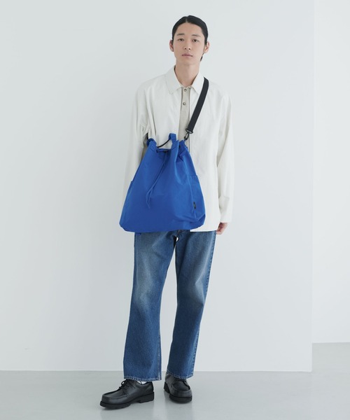 STANDARD SUPPLY（スタンダードサプライ）の「スタンダードサプライ / SIMPLICITY シンプリシティ / 3WAY KNAP SACK 3ウェイナップサック（バックパック/リュック・レディース・ブラック/グレー/チャコールグレー/ダークネイビー/モカ/ダークパープル/サンドベージュ/ブルー/グリーン・FREE）」の22枚目の写真