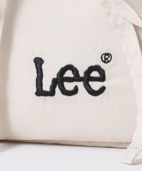 Lee（リー）の「Lee（リー）リボン巾着フリルデザイン2WAYミニショルダーバッグ/ハンドバッグ レディース（ショルダーバッグ・レディース・シルバー/インディゴブルー/ブラック/アイボリー・FREE）」の18枚目の写真