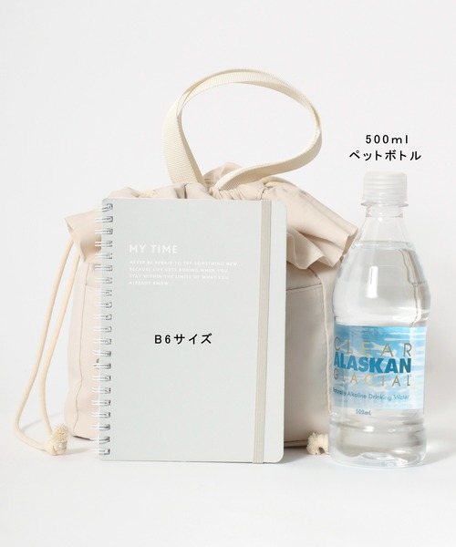 Lee（リー）の「Lee（リー）リボン巾着フリルデザイン2WAYミニショルダーバッグ/ハンドバッグ レディース（ショルダーバッグ・レディース・シルバー/インディゴブルー/ブラック/アイボリー・FREE）」の22枚目の写真