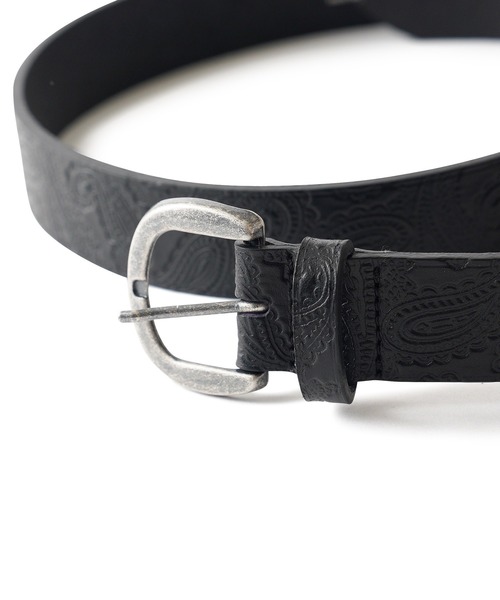Subciety(サブサエティ)の「Paisley belt(ベルト・メンズ・ブラウン/ブラック・FREE)」の7枚目の写真