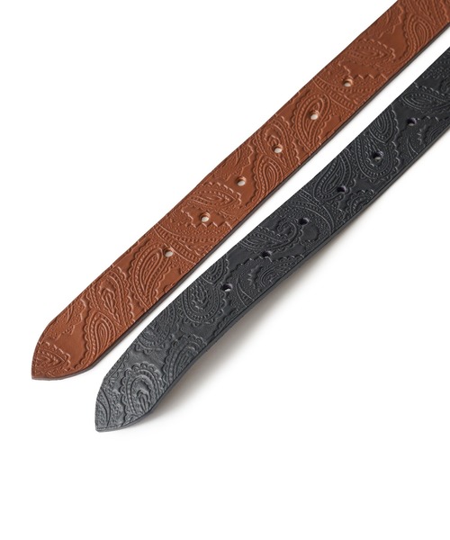 Subciety(サブサエティ)の「Paisley belt(ベルト・メンズ・ブラウン/ブラック・FREE)」の8枚目の写真