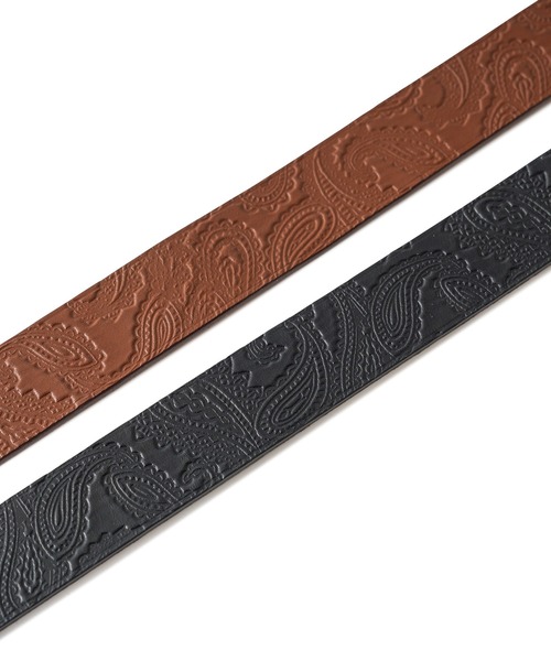 Subciety(サブサエティ)の「Paisley belt(ベルト・メンズ・ブラウン/ブラック・FREE)」の9枚目の写真