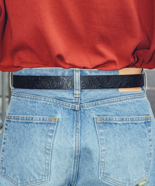 Subciety(サブサエティ)の「Paisley belt(ベルト・メンズ・ブラウン/ブラック・FREE)」の13枚目の写真