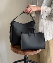 fredy emue | サイドポケットソフトバッグトート付きバッグ(ショルダーバッグ)