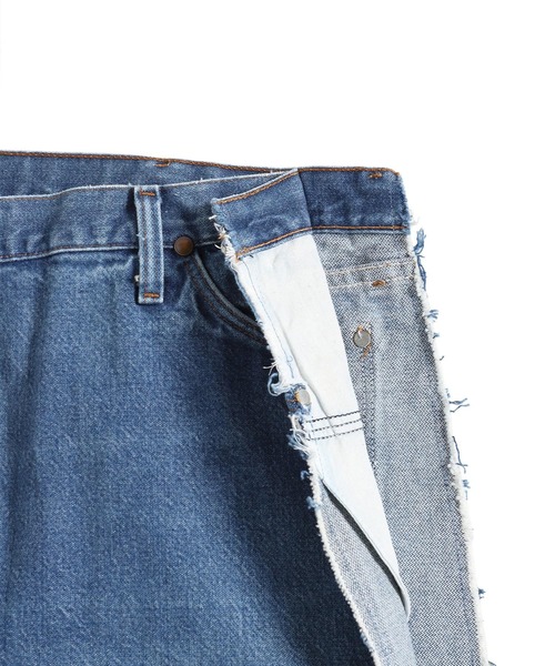 TATRAS CONCEPT STORE（タトラスコンセプトストア）の「PROTOTYPES(プロトタイプス) OUTLINE DENIM PANTS（デニムパンツ・レディース・ブルー・S）」の8枚目の写真