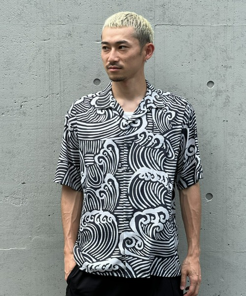 roark ロアークリバイバル　ウエスタンシャツ　民族刺繍　ブラック　M L roark ロアークリバイバル ウエスタンシャツ 民族刺繍 ブラック