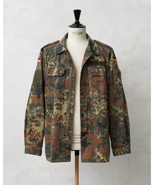 【最終値下げ】ドイツ軍実品 フレックカモ ミリタリージャケット 1996年納品 ドイツ軍実品 フレックカモ ミリタリージャケット 1996年納品