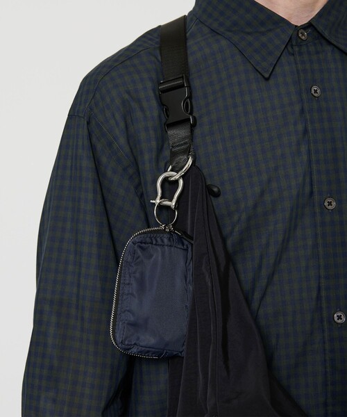 BEAUTY&YOUTH UNITED ARROWS（ビューティーアンドユースユナイテッドアローズ）の「ライト ナイロン クロス ショルダーバッグ（ショルダーバッグ・メンズ・ブラック/ケリーグリーン/コバルトブルー・FREE）」の18枚目の写真