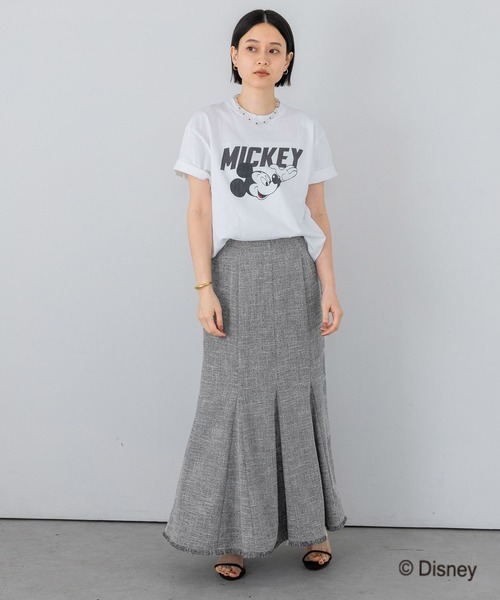 別注】GOOD ROCK SPEED_BIGロゴ MICKEY MOUSE TEE（Tシャツ/カットソー