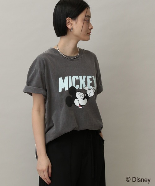 別注】GOOD ROCK SPEED_BIGロゴ MICKEY MOUSE TEE（Tシャツ