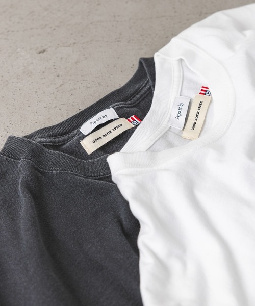 A part by(アパートバイ)の「【別注】GOOD ROCK SPEED_BIGロゴ MICKEY MOUSE TEE(Tシャツ/カットソー・レディース・チャコールグレー/オフホワイト・FREE)」の22枚目の写真