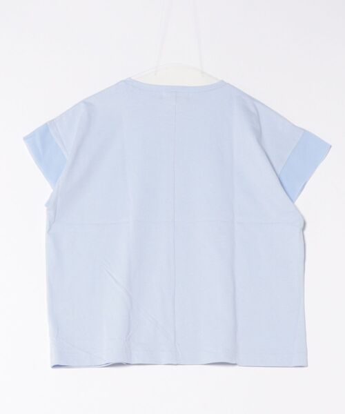 HusHusH（ハッシュアッシュ）の「HusHusH 袖切替プルオーバー（Tシャツ/カットソー・レディース・コーラルピンク/ブラック/サックスブルー/オフホワイト/チャコールグレー・M/L）」の20枚目の写真