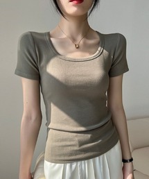 クルーネック半袖Tシャツ