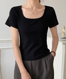 クルーネック半袖Tシャツ