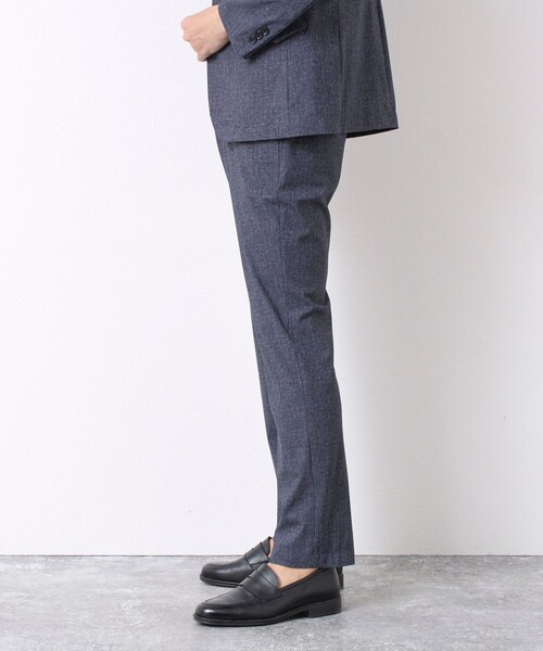 NOLLEY’S（ノーリーズ）の「《ビジカジ/セットアップ対応》接触冷感4WAYストレッチパンツ 25SS（その他パンツ・メンズ・ネイビー/グレー・S/M/L/XL）」の6枚目の写真