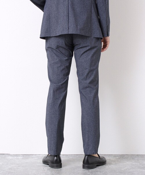 NOLLEY’S（ノーリーズ）の「《ビジカジ/セットアップ対応》接触冷感4WAYストレッチパンツ 25SS（その他パンツ・メンズ・ネイビー/グレー・S/M/L/XL）」の7枚目の写真