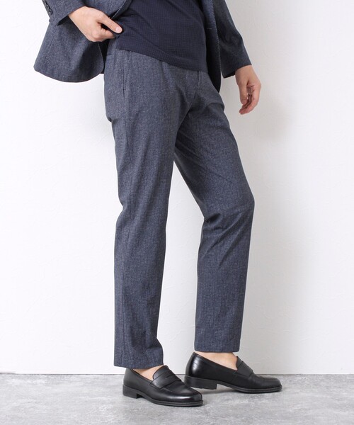 NOLLEY’S（ノーリーズ）の「《ビジカジ/セットアップ対応》接触冷感4WAYストレッチパンツ 25SS（その他パンツ・メンズ・ネイビー/グレー・S/M/L/XL）」の8枚目の写真