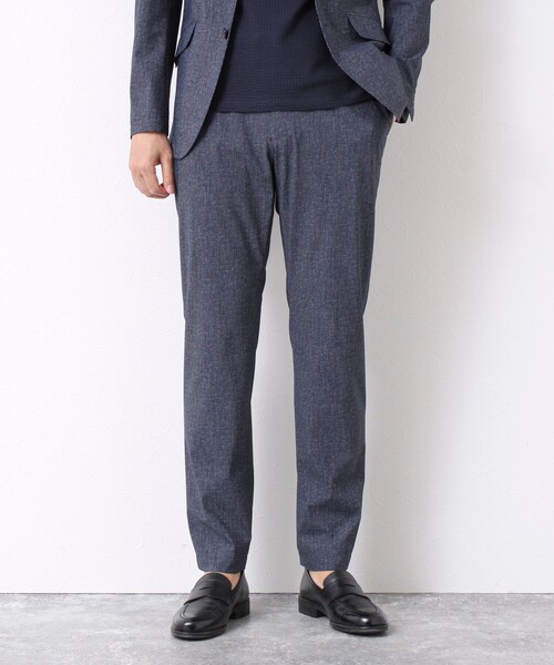 NOLLEY’S（ノーリーズ）の「《ビジカジ/セットアップ対応》接触冷感4WAYストレッチパンツ 25SS（その他パンツ・メンズ・ネイビー/グレー・S/M/L/XL）」の10枚目の写真
