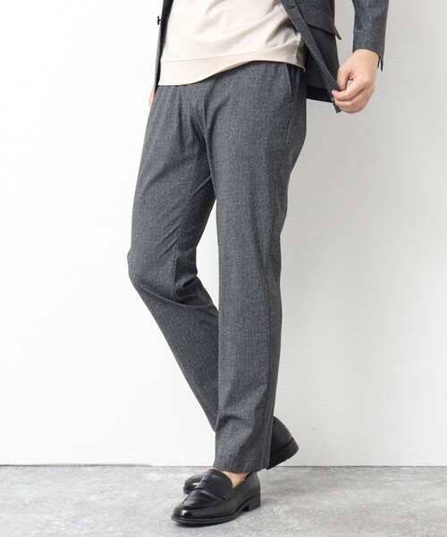 NOLLEY’S（ノーリーズ）の「《ビジカジ/セットアップ対応》接触冷感4WAYストレッチパンツ 25SS（その他パンツ・メンズ・ネイビー/グレー・S/M/L/XL）」の21枚目の写真