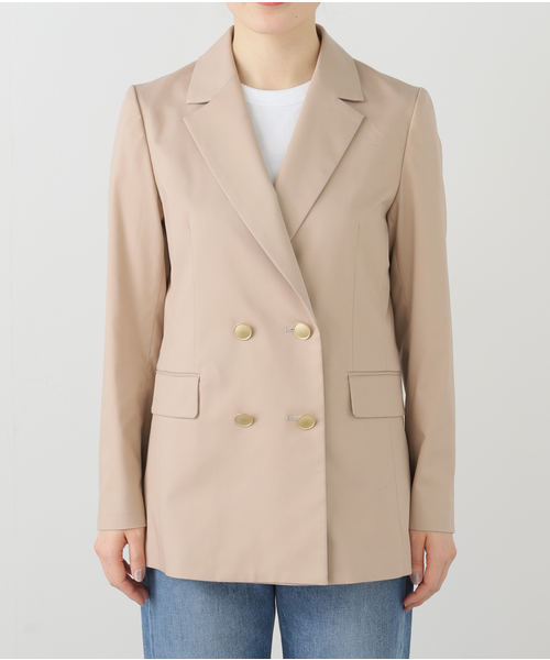 美品　La Totalite　24SS　ラトータリテ　ダブルジャケット　36 美品 La Totalite 24SS ラトータリテ ダブルジャケット 36
