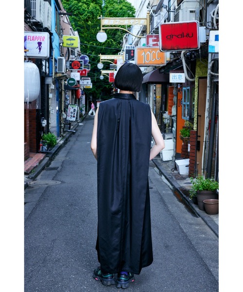 Riopele バックコクーンロングドレス（ワンピース）｜ENFOLD